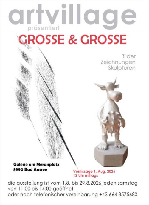 Ausstellung Galerie am Meranplan Bad Aussee 2026